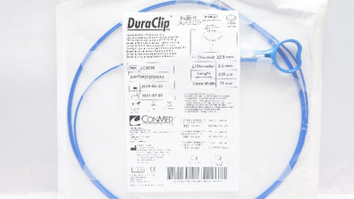 ConMed DC0235 DuraClip Repositionable Hemostasis Clip 11mm x 235cm x 2.6mm (x)